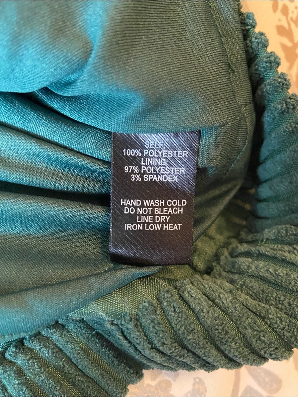Lulu’s green corduroy mini skirt-Women’s size M-NWT - Picture 5 of 5